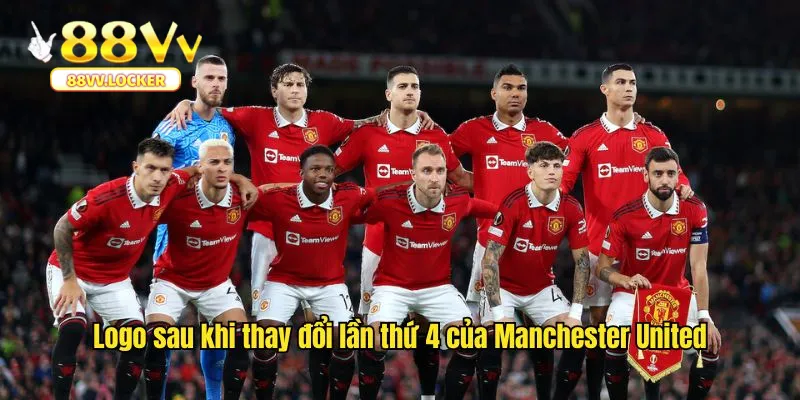 Biểu tượng sau khi thay đổi lần thứ 4 của Manchester United